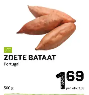 Ekoplaza Zoete bataat 500 gram aanbieding