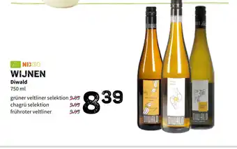 Ekoplaza Diwald wijnen 750 ml aanbieding