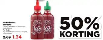 PLUS Red Phoenix Sriracha 350ml aanbieding