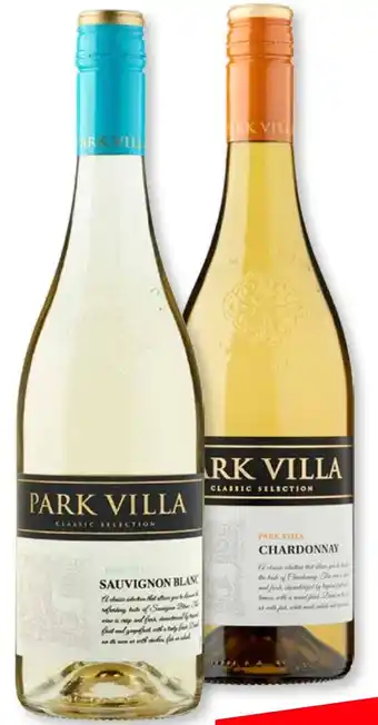 Coop Park villa chardonnay of sauvignon blanc per fles aanbieding