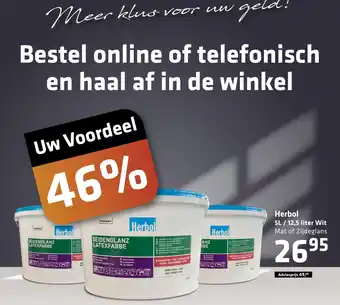 De voordeelmarkt Herbol aanbieding