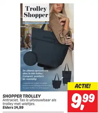 Dekamarkt SHOPPER TROLLEY aanbieding