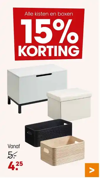 Kwantum Alle kisten en boxen aanbieding