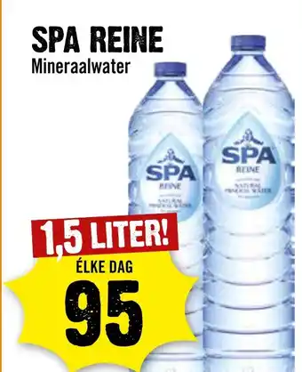 Dirck 3 SPA REINE Mineraalwater 1.5L aanbieding