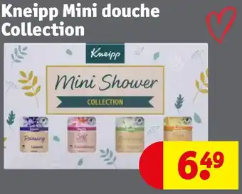 Kruidvat Kneipp mini douche collection aanbieding