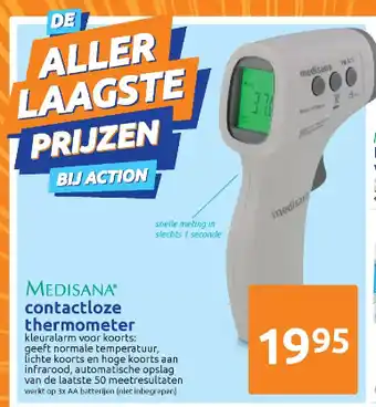 Action Contactloze thermometer aanbieding