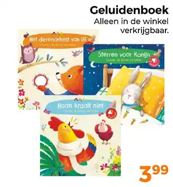 Trekpleister Geluidenboek aanbieding