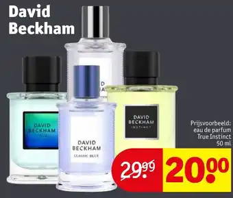 Kruidvat David beckham aanbieding