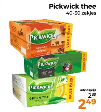 Trekpleister Pickwick thee aanbieding