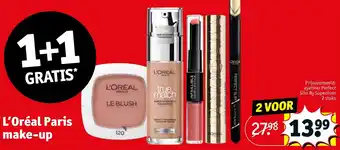 Kruidvat L oreal paris make up aanbieding