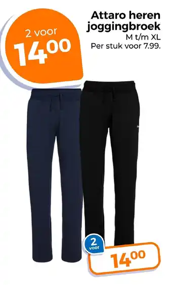 Trekpleister Attaro heren joggingbroek aanbieding