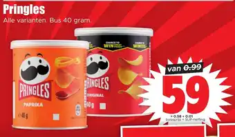 Dirk Pringles 40 GRAM aanbieding