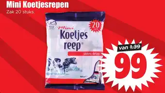 Dirk Mini Koetjesrepen aanbieding