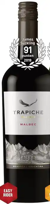 Gall & Gall Trapiche Reserve Malbec 75CL Wijn aanbieding