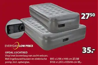 Jysk Everyday Low Price Opdal Luchtbed aanbieding