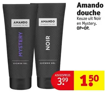 Kruidvat Amando douche aanbieding