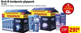 Kruidvat Oral-b tandpasta gigapack aanbieding