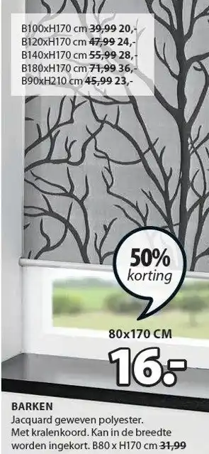 Jysk Barken aanbieding