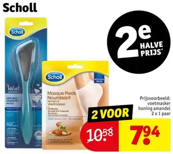 Kruidvat Scholl aanbieding