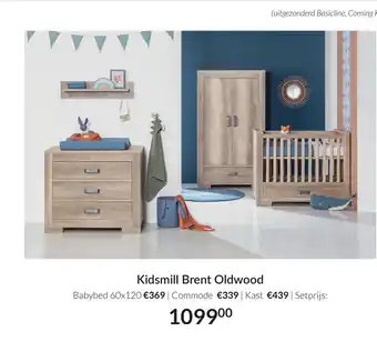 Babypark Kidsmill Brent Oldwood aanbieding