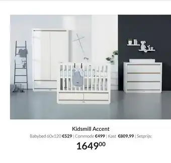 Babypark Kidsmill Accent 6490 mm aanbieding