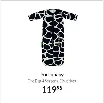 Babypark Puckababy The Bag 4 Seasons. Div. prints aanbieding