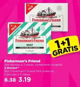 PLUS Fisherman's Friend aanbieding