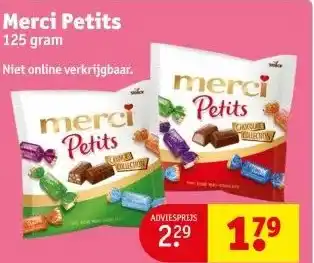 Kruidvat Merci Petits aanbieding