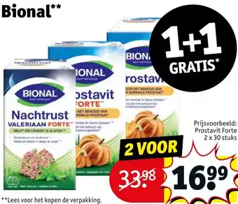 Kruidvat Bional aanbieding