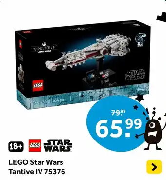 Intertoys LEGO Star Wars Tantive IV 75376 aanbieding