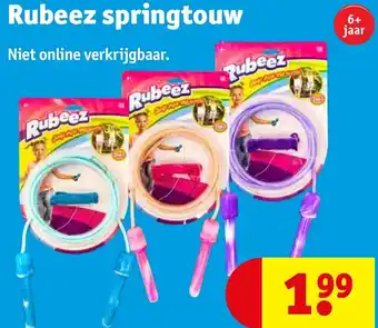 Kruidvat Rubeez springtouw aanbieding