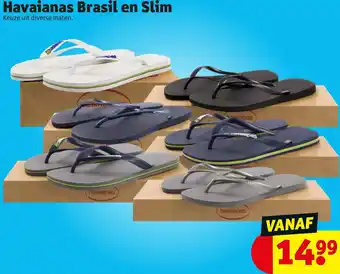 Kruidvat Havaianas Brasil en Slim aanbieding