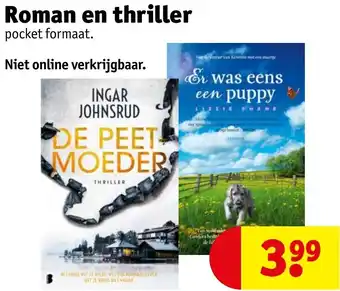 Kruidvat Roman en thriller aanbieding