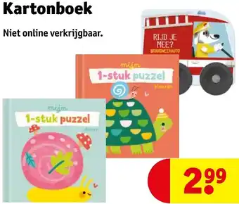 Kruidvat Kartonboek aanbieding