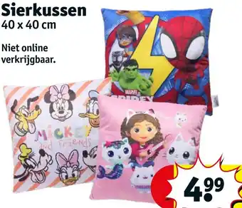 Kruidvat Sierkussen 40x40 cm aanbieding