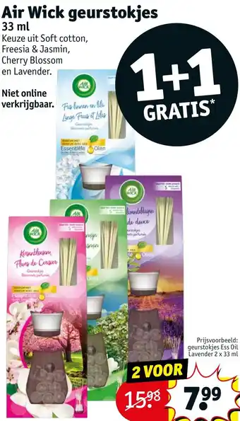 Kruidvat Air Wick geurstokjes 33 ml aanbieding