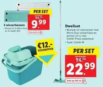 Lidl Dweilset aanbieding