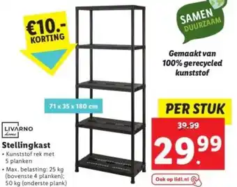 Lidl LIVARNO home Stellingkast aanbieding