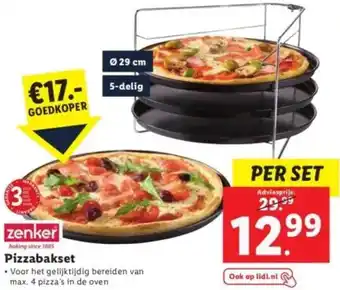 Lidl Pizzabakset aanbieding