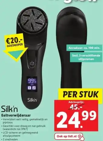 Lidl Silk'n Eeltverwijderaar aanbieding