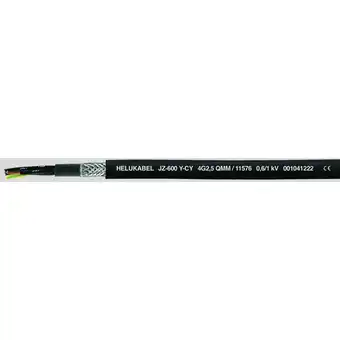 Conrad Helukabel JZ-600-Y-CY Stuurstroomkabel 18 G 1.50 mm² Zwart 11559-1000 1000 m aanbieding