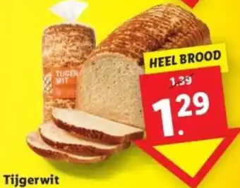 Lidl Tijgerwit aanbieding