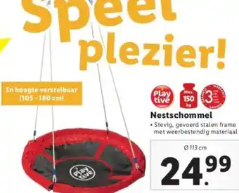 Lidl Nestschommel aanbieding