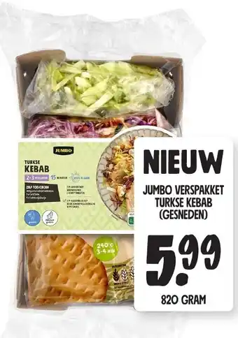 Jumbo TURKSE KEBAB 820g aanbieding