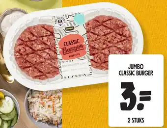 Jumbo CLASSIC BURGER aanbieding