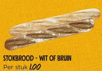 Jumbo STOKBROOD WIT OF BRUIN aanbieding