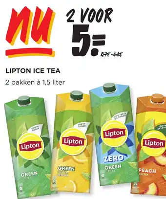 Jumbo LIPTON ICE TEA 1.5L aanbieding