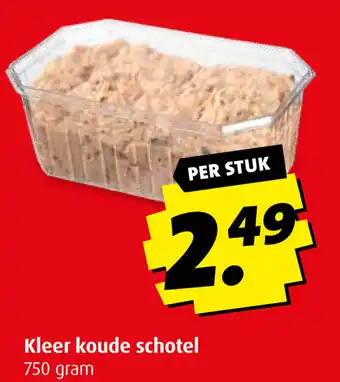 Boni Kleer koude schotel 750g aanbieding