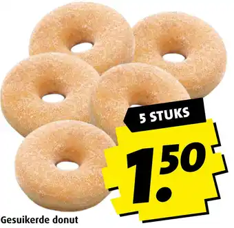 Boni Gesuikerde donut aanbieding