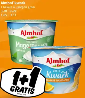 Poiesz Almhof kwark aanbieding